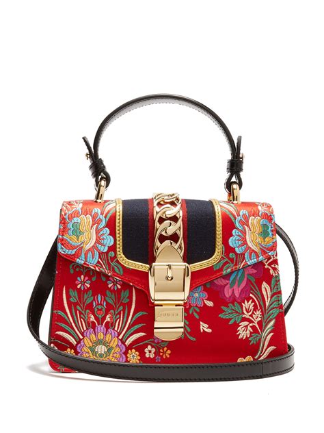 gucci sylvie small red|gucci silvie handbags.